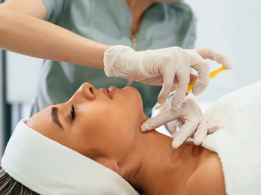 Juvederm wrinkle filler treatment at Akasha Wellness & Spa for smoother, younger-looking skin